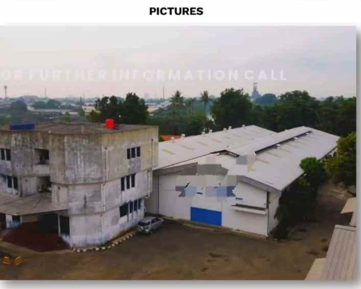 jual gudang dibawah njop cikokol tangerang