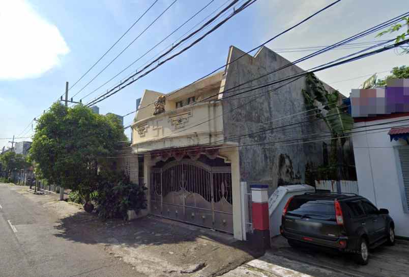 jual rumah mewah di area embong kaliasin kota surabaya