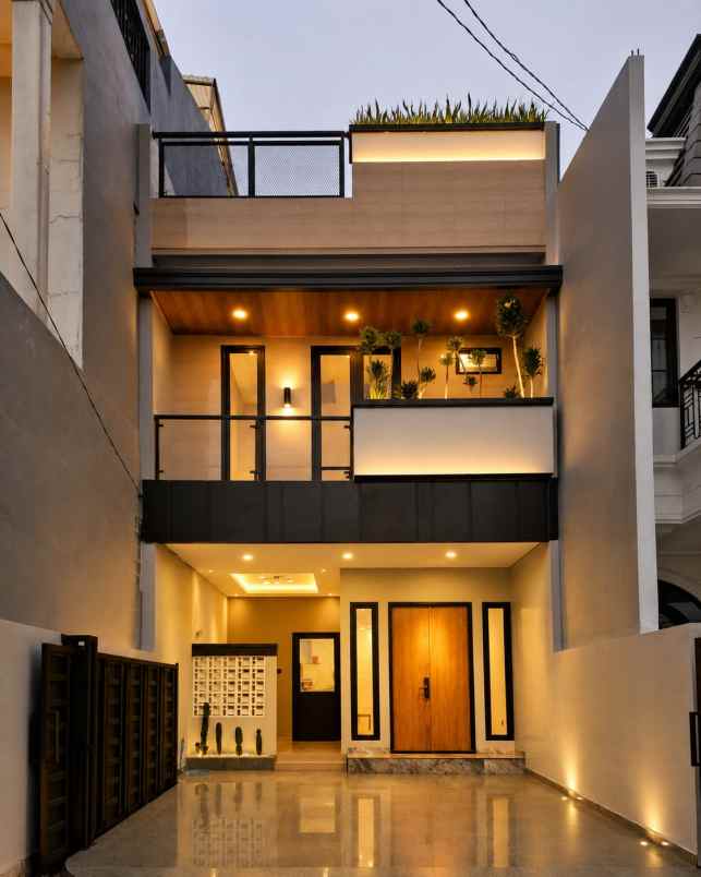 jual rumah modern kontemporer di ciganjur jagakarsa