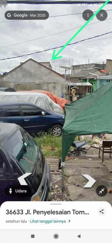 jual tanah gang motor di meruya utara