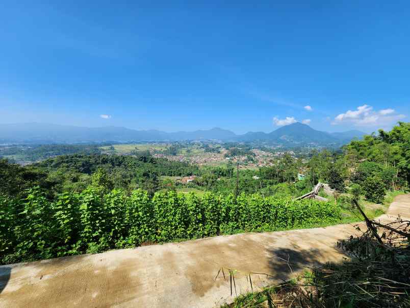 jual tanah murah ciwidey bandung view cantik