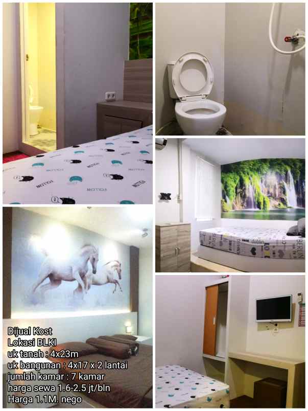 kost mewah blki ada 7 kamar pontianak
