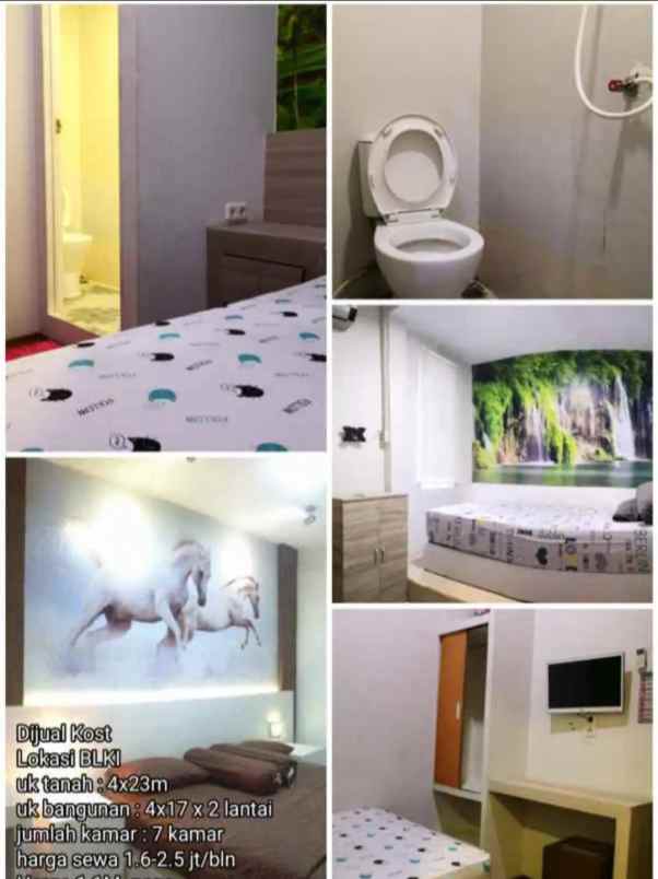 kost mewah blki ada 7 kamar pontianak