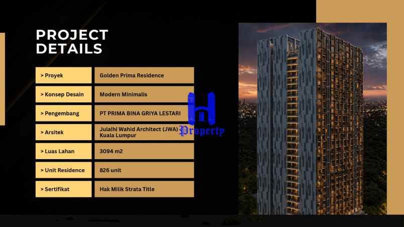 launching soon apartemen golden prima residence medan