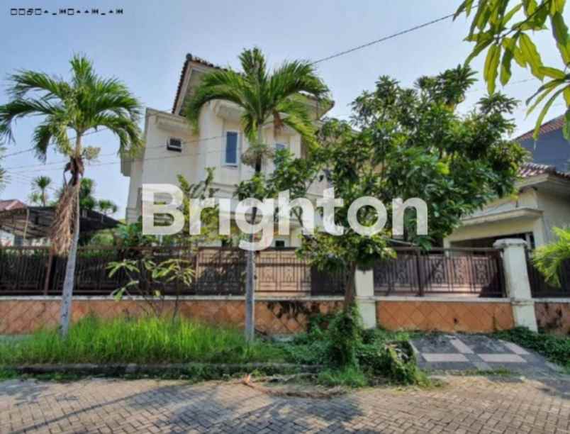 mulyosari rumah hook mewah 2 lantai siap huni