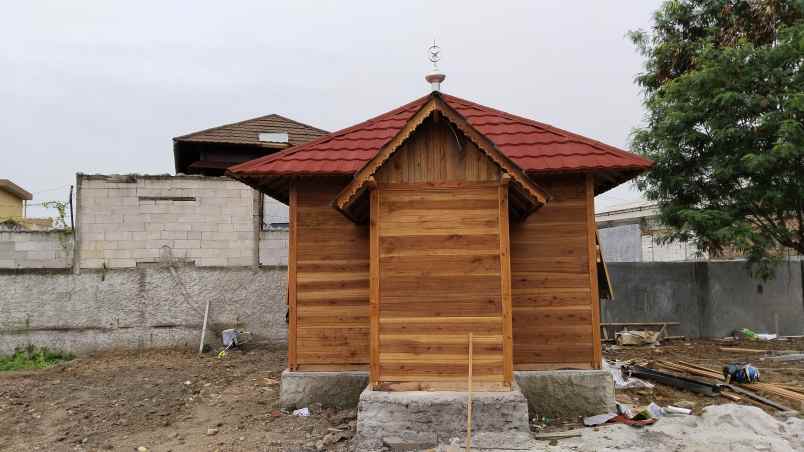 musholla kayu minimalis 4x5 meter