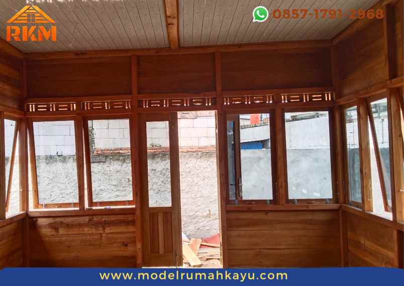 musholla kayu minimalis 4x5 meter