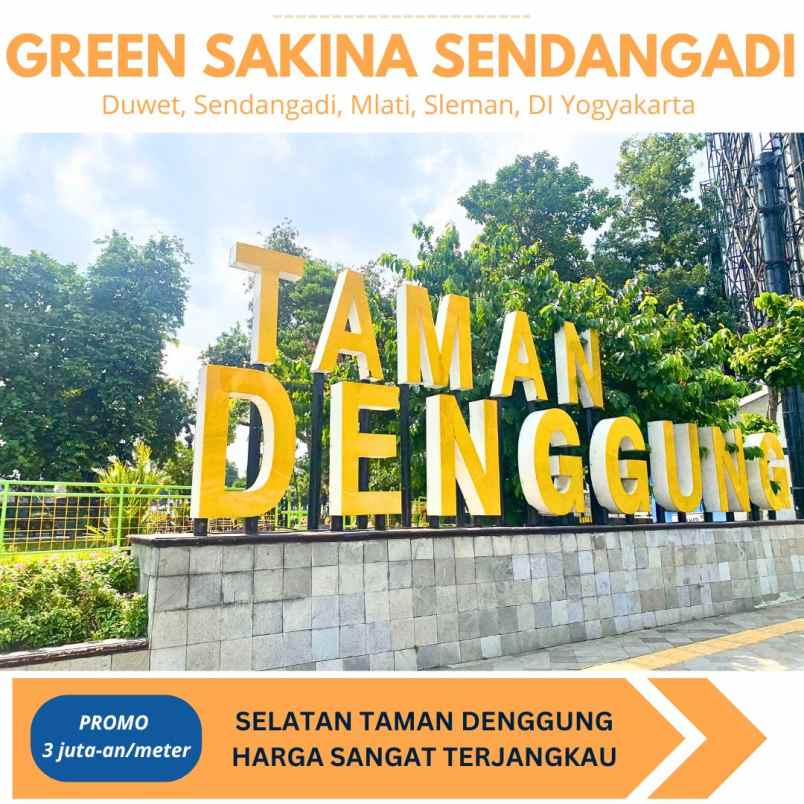 pekarangan 3 juta an meter di selatan pemda sleman