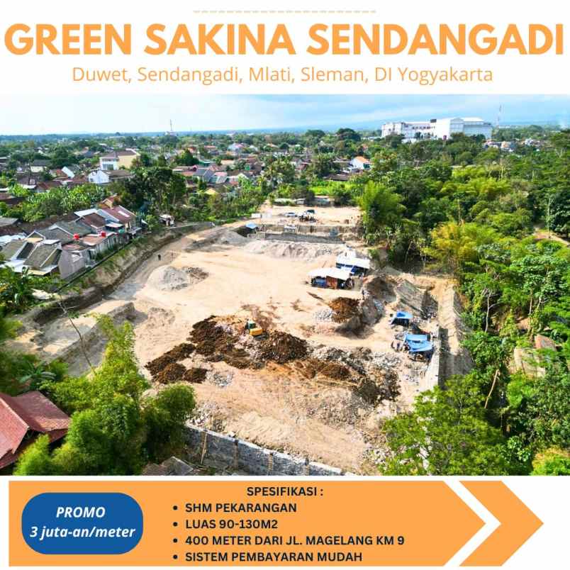 pekarangan 3 juta an meter di selatan pemda sleman