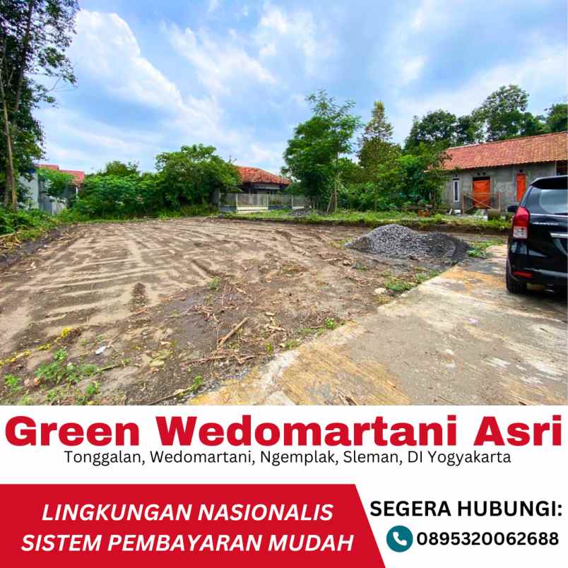 pekarangan strategis 240 jutaan saja di wedomartani