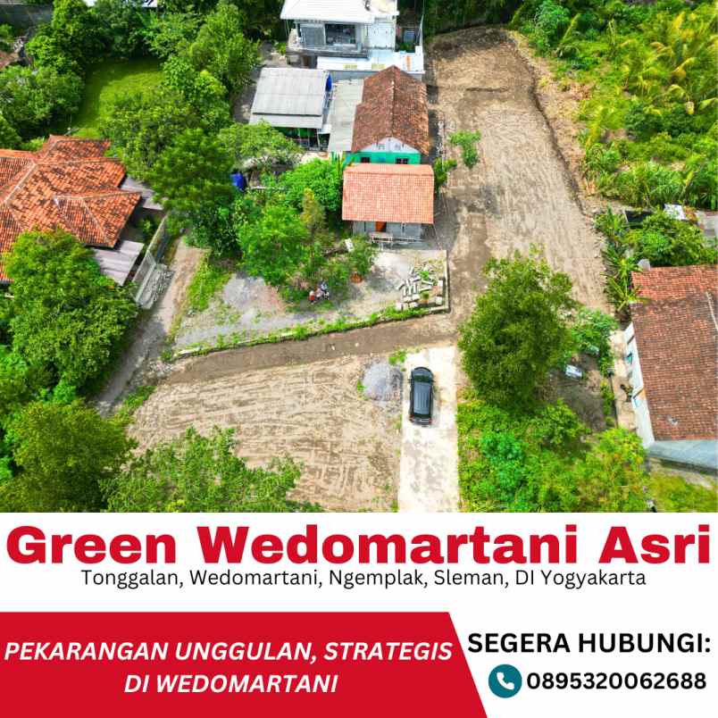 pekarangan strategis 240 jutaan saja di wedomartani