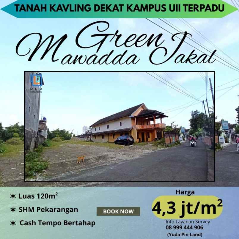promo tanah kavling dekat kampus uii terpadu