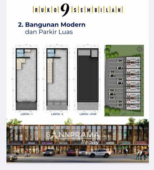 ruko 2 lantai strategis di serpong tang sel