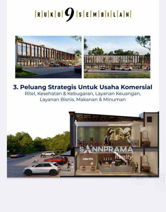 ruko 2 lantai strategis di serpong tang sel