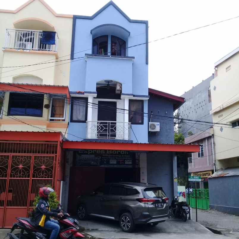 ruko 3 lantai di jl muna makassar
