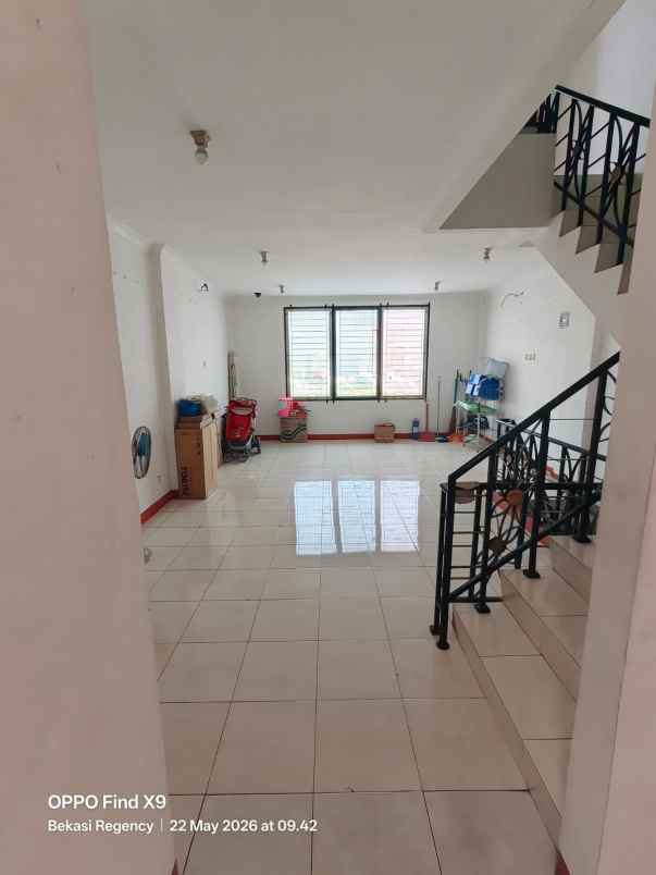 ruko 3lt luas 5x18 90m aralia hi harapan indah bekasi