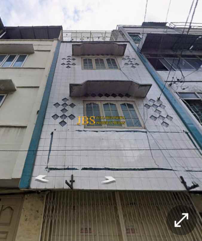 ruko fully furnished dijual di jalan m h thamrin medan
