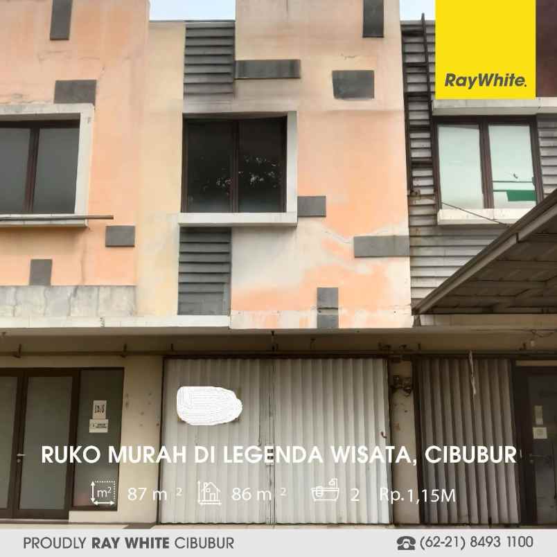 ruko siap pakai legenda wisata