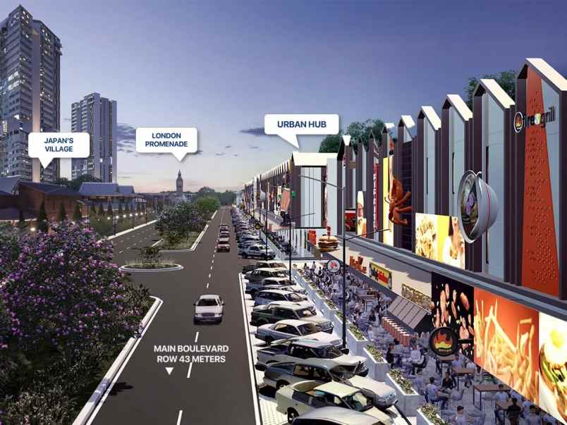 rukonpremium 3 lantai di kawasan kota mandiri cinity