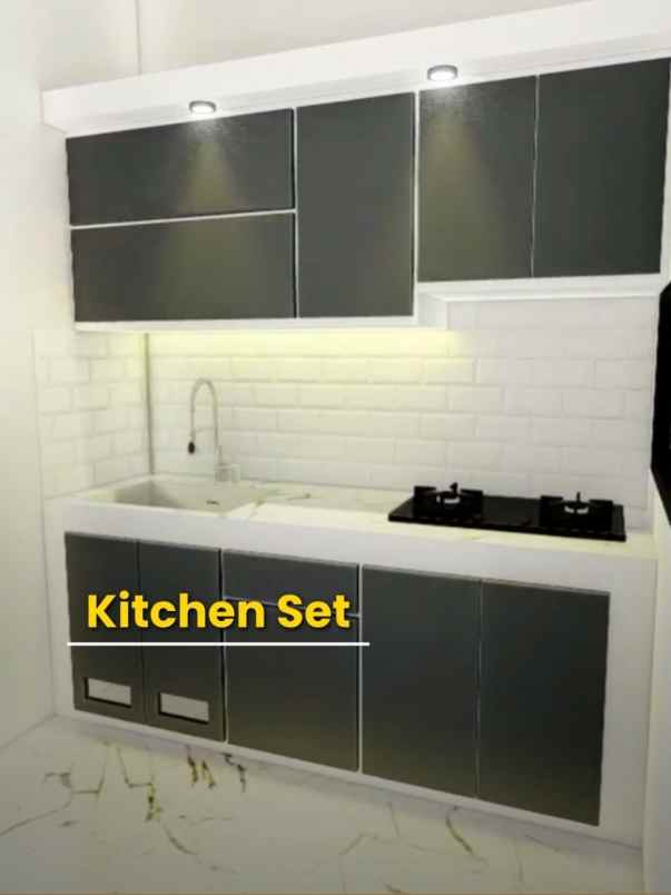 rumah 2 lantai american style harga terjangkau