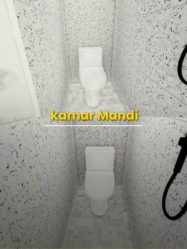 rumah 2 lantai american style harga terjangkau