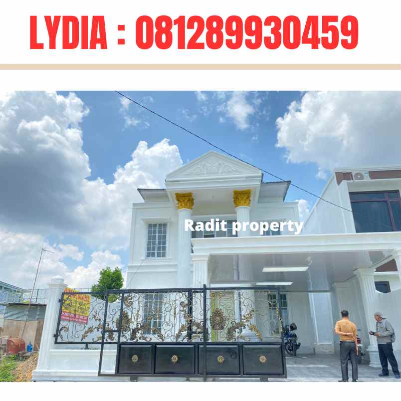 rumah 2 lantai di komplek pemda
