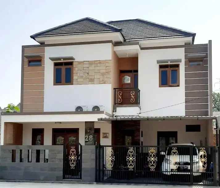 rumah 2 lantai minimalis modern jakarta timur