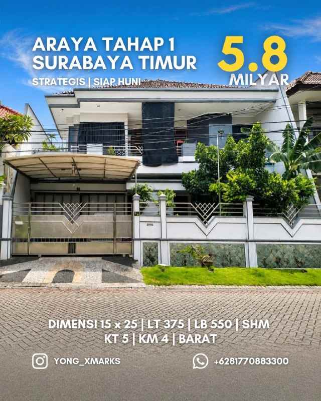 rumah araya tahap 1 siap huni
