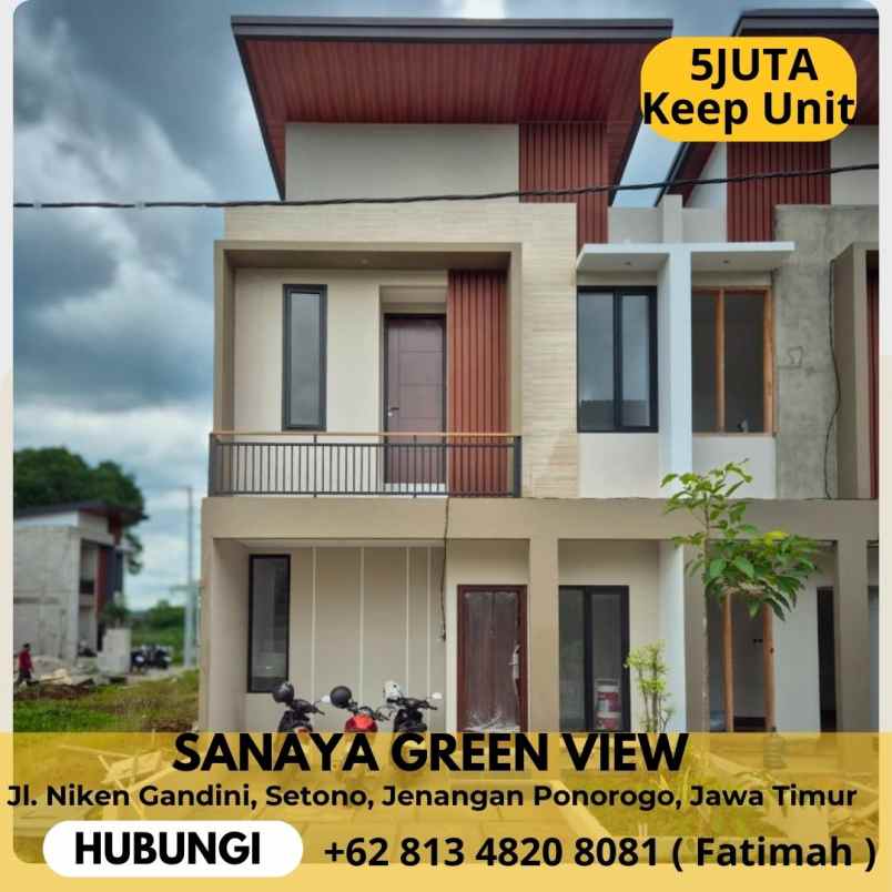 rumah baru di jalur utama ponorogo