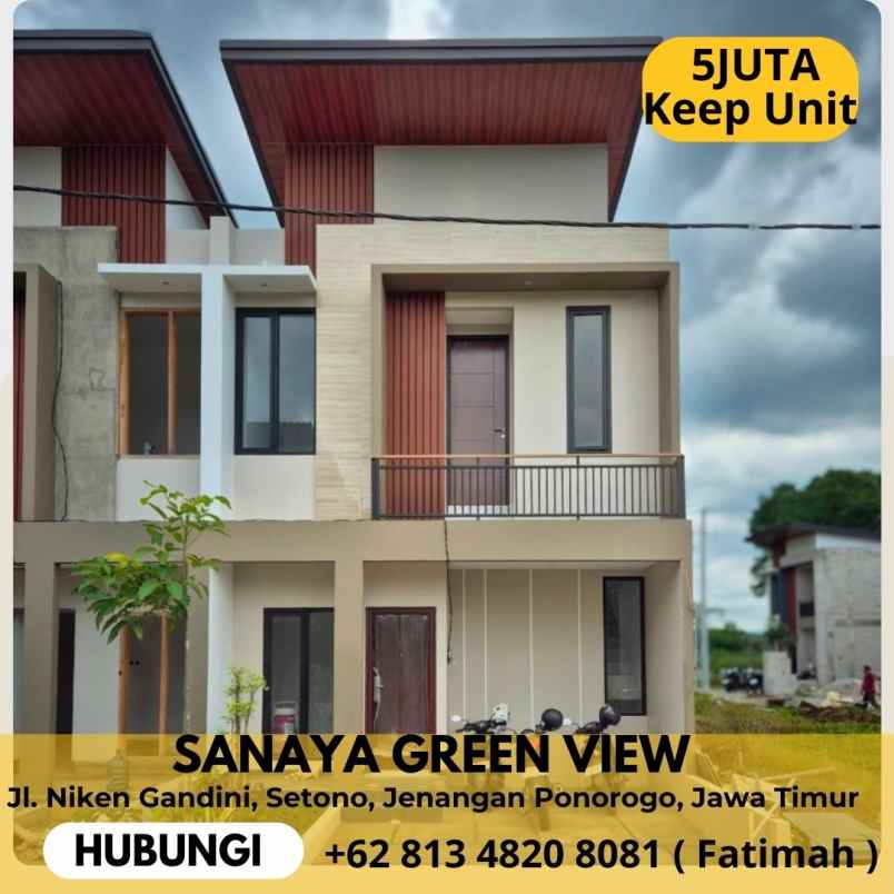 rumah baru di jalur utama ponorogo