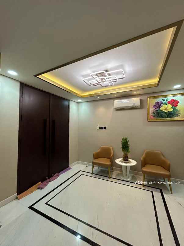 rumah bgm pik full furnish full marmer