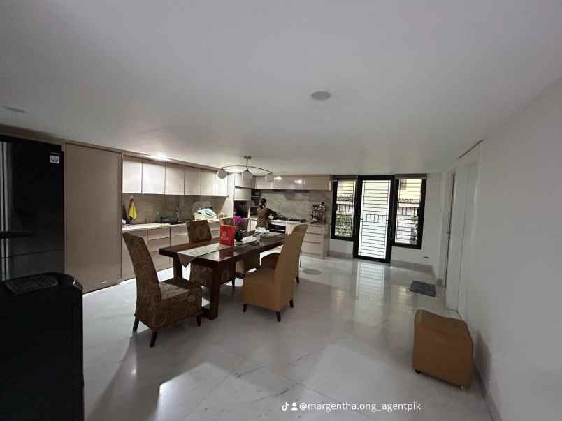 rumah bgm pik full furnish full marmer