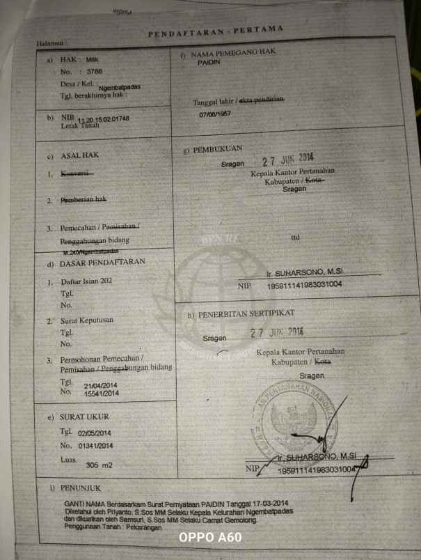 rumah bonus toko dijual cepat gemolong sragen jateng