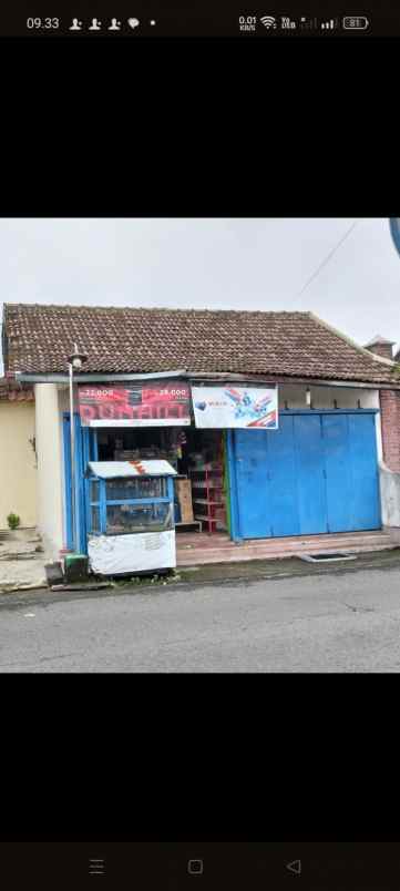 rumah bonus toko dijual cepat gemolong sragen jateng