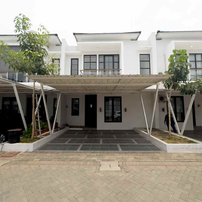 rumah cluster 2 lantai siap huni di bintaro paradiso