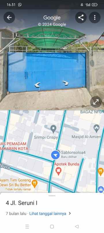 rumah di solo kota dijual cepat