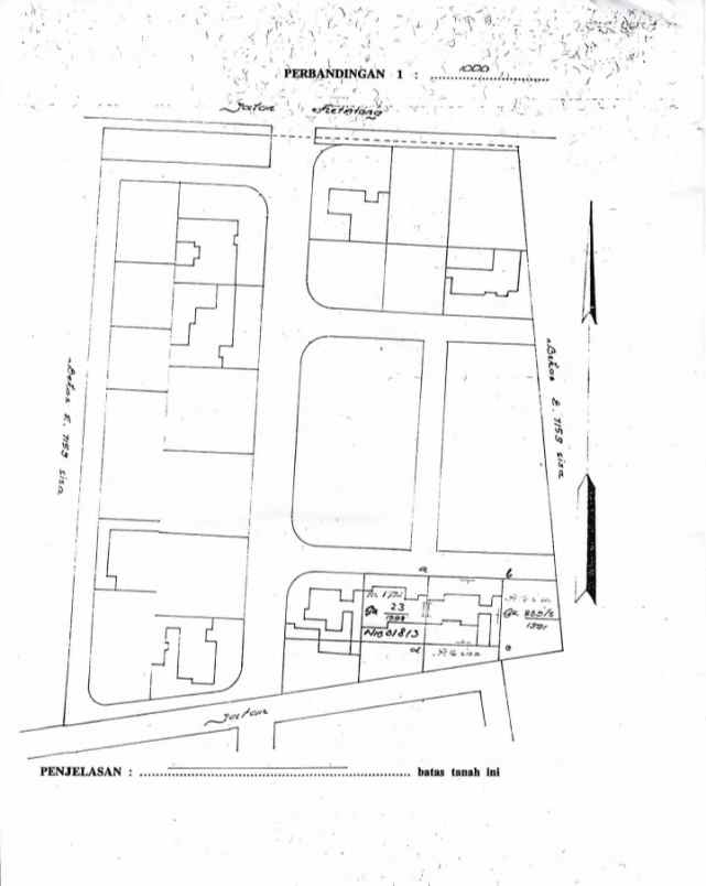 rumah hitung tanah ketintang surabaya selatan