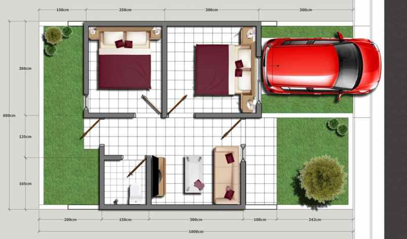 rumah jalan raya kali cbl