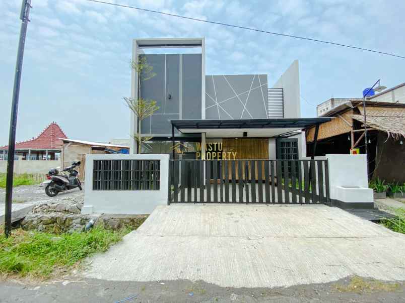 rumah kontemporer siap huni dekat jalan lpmp kalasan