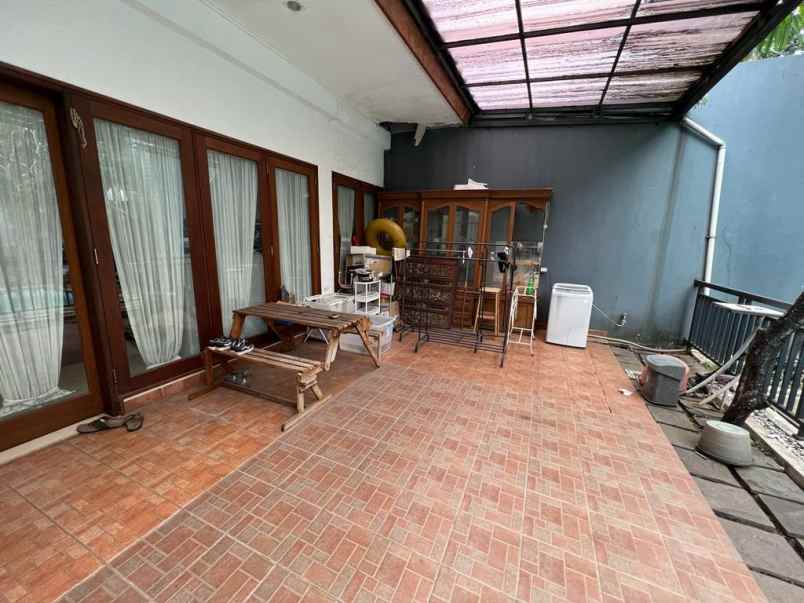 rumah lebak bulus dalam townhouse keamanan 24 jam