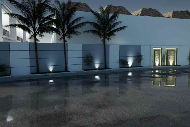 rumah mewah klasik 2 lantai di kelapa dua depok