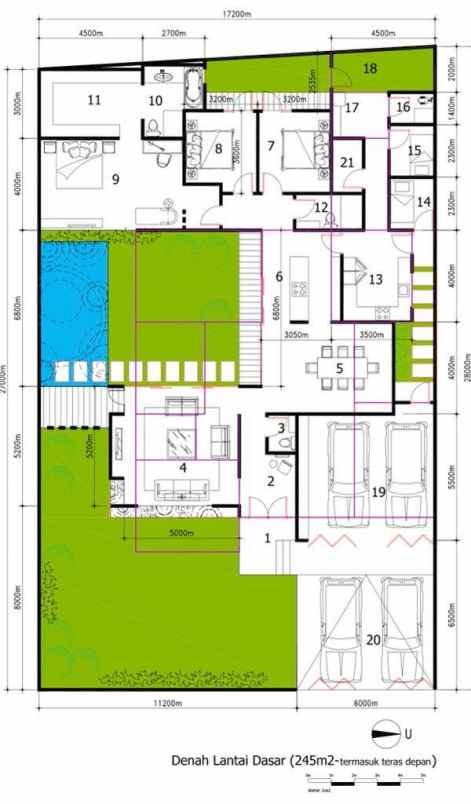rumah mewah pejaten 477m dekat krl mall pejaten