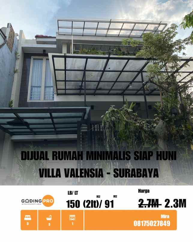 rumah minimalis siap huni
