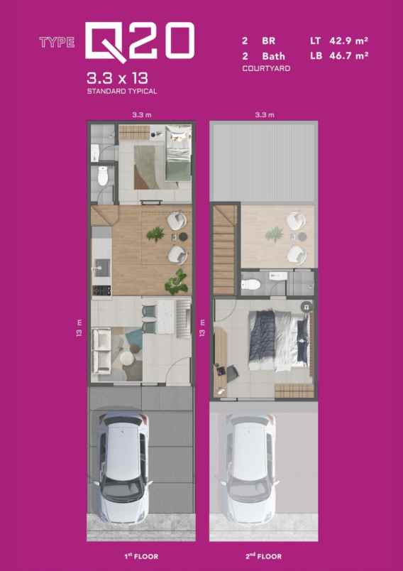 rumah murah 2 lantai di tangerang