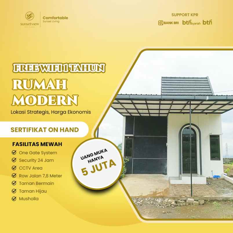 rumah murah dp ringan kota malang
