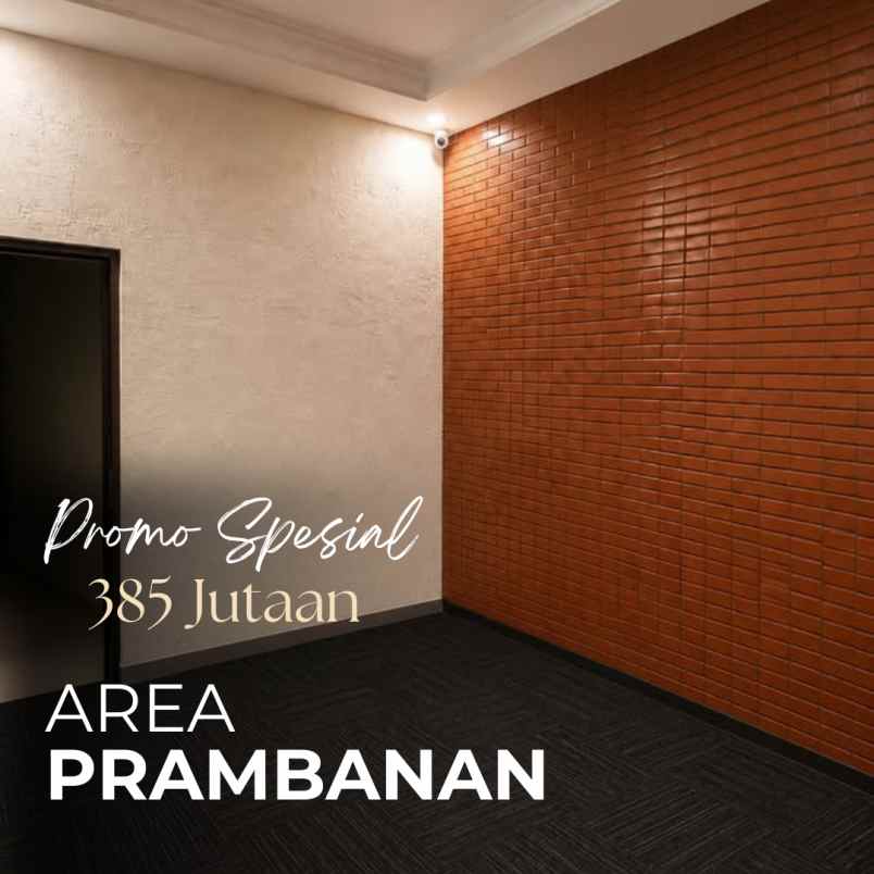 rumah murah prambanan 96m2 view sawah udara sejuk