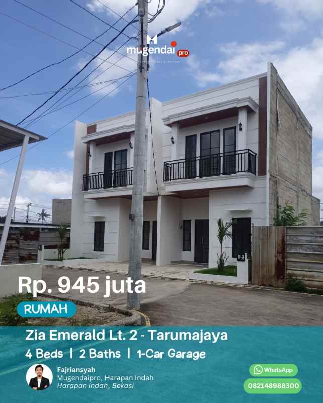 rumah murah tarumajaya bekasi
