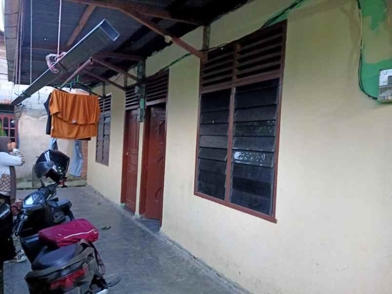 rumah petak 2 pintu dijual jl cipta karya panam