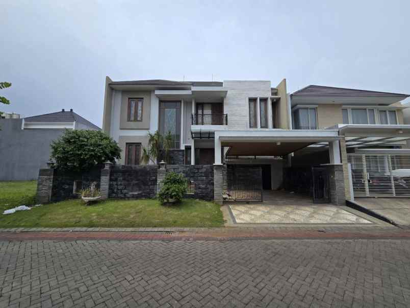 rumah san antonio pakuwon city minimalis siap huni