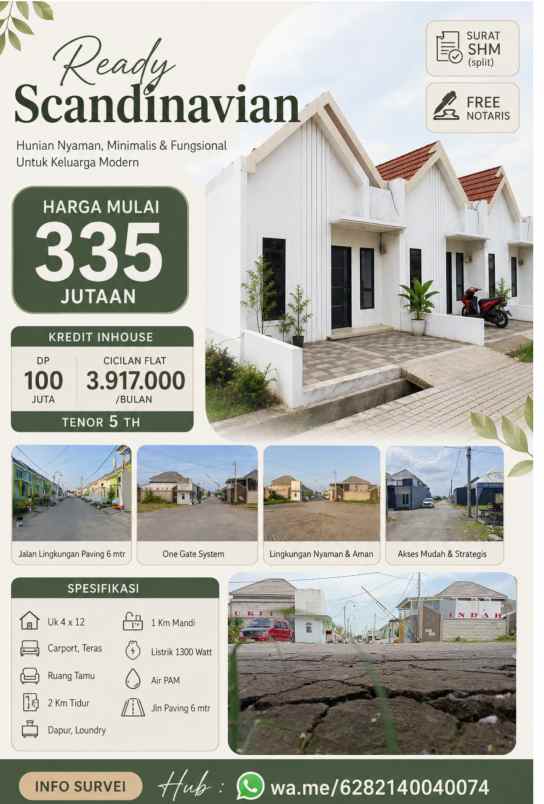 rumah scandinavian inhouse menganti